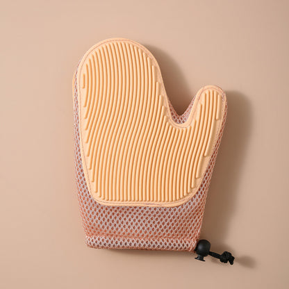 Pflegehandschuh für Hunde & Katzen – 2-in-1 Fellpflege & Massage-Handschuh