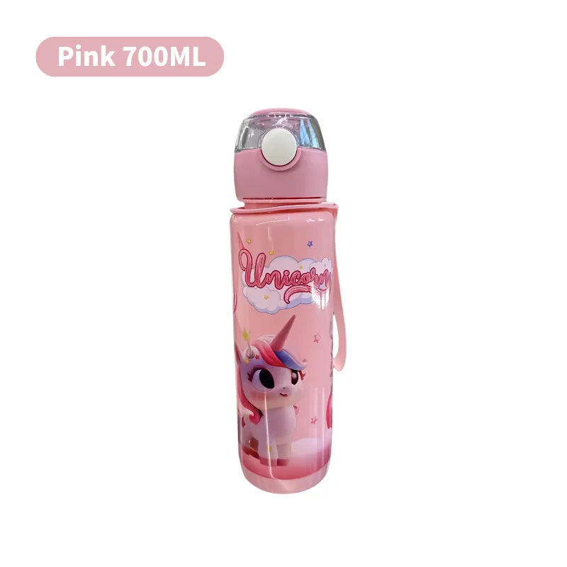 Cartoon Weltraumbecher 700ml - Niedliche Trinkflasche für Kinder & Erwachsene - 8 Farben