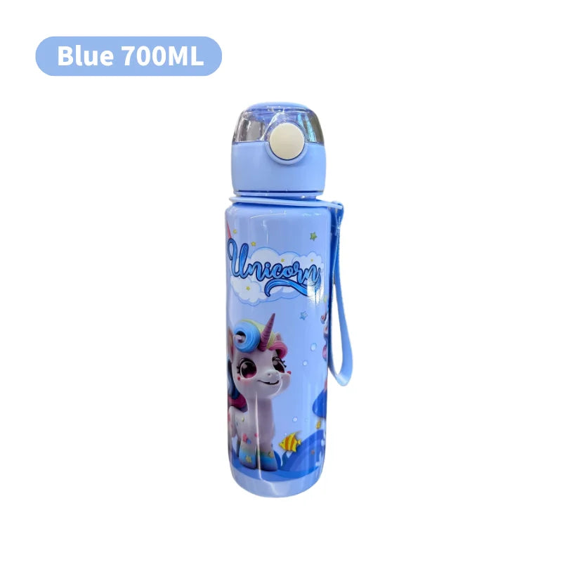 Cartoon Weltraumbecher 700ml - Niedliche Trinkflasche für Kinder & Erwachsene - 8 Farben