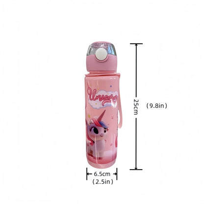 Cartoon Weltraumbecher 700ml - Niedliche Trinkflasche für Kinder & Erwachsene - 8 Farben