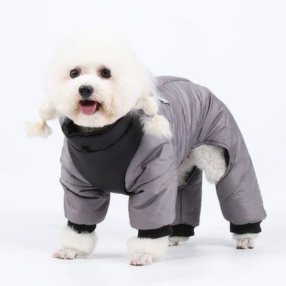 Wasserdichte Winterjacke für Hunde – Warm & Gefüttert für Chihuahua, Bulldogge & Mops