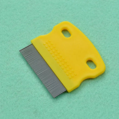 Edelstahl-Haustierkamm - Professionelle Fellpflege für Hunde & Katzen