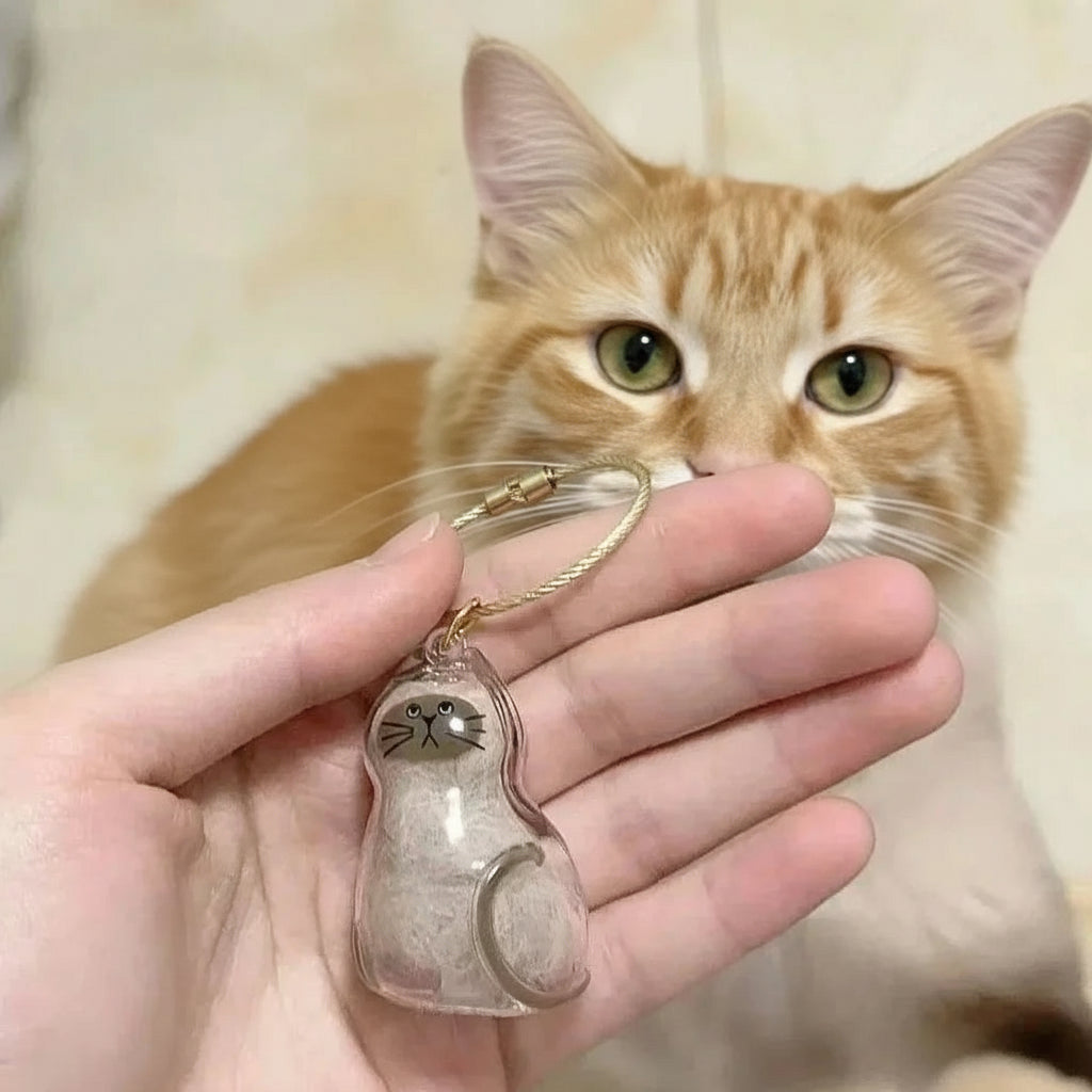 Niedlicher Katzen-Anhänger | Acryl Schlüsselanhänger in verschiedenen Katzen-Designs