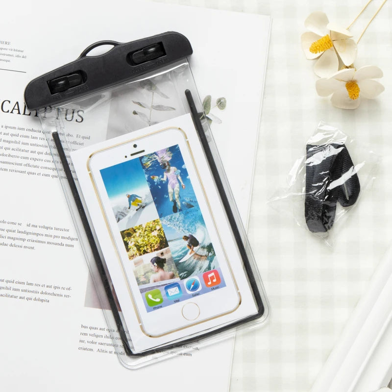 Wasserdichte Handyhülle mit Airbag – Schwimmen & Wassersport (iPhone/Samsung)