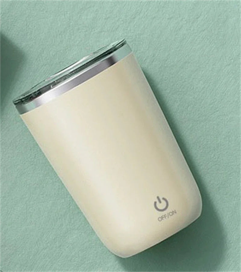 Elektrischer Selbstrührender Kaffeebecher 350ml – Automatisch, wiederaufladbar & magnetisch
