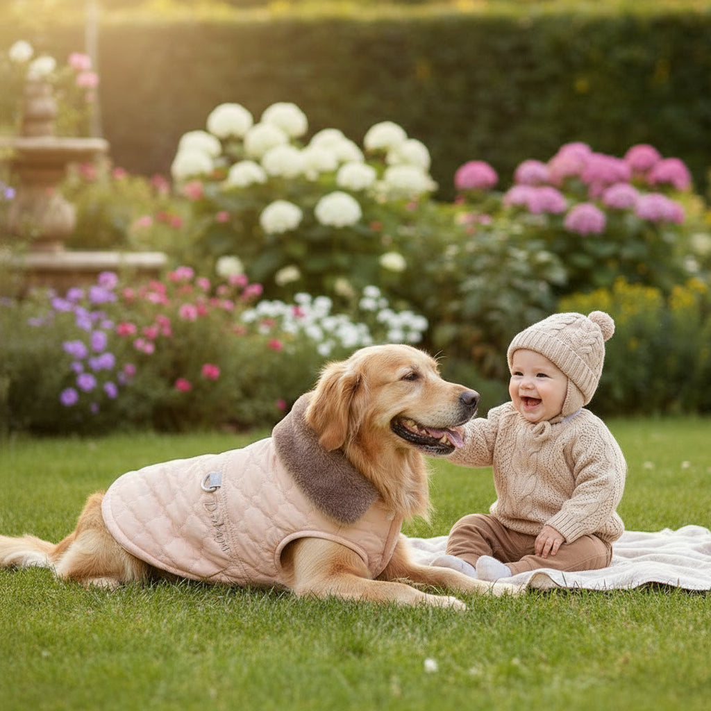 Wasserfester Hundemantel für kleine Hunde | Warm & weich | Winterjacke