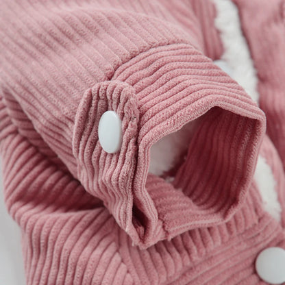 Warme Winterjacke für Katzen & kleine Hunde – weiche Fleeceweste für kalte Tage