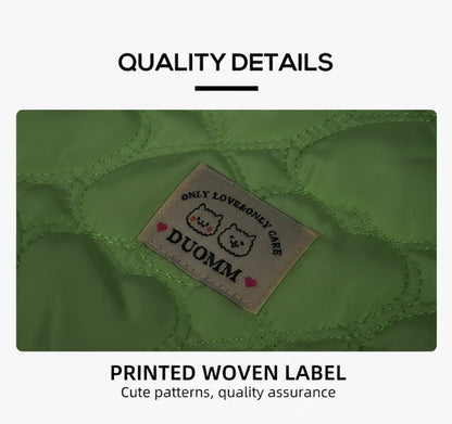 Warme Winterweste für Katzen und kleine Hunde – wasserabweisend, weich gefüttert, ideal für kalte Tage