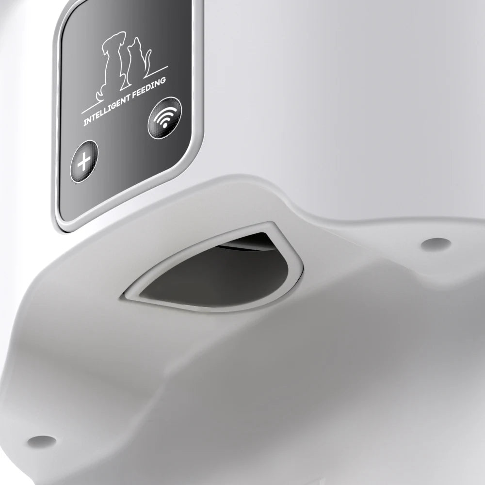 Automatischer Futterautomat 4L mit WIFI & Kamera - App-Steuerung für Katzen & Hunde
