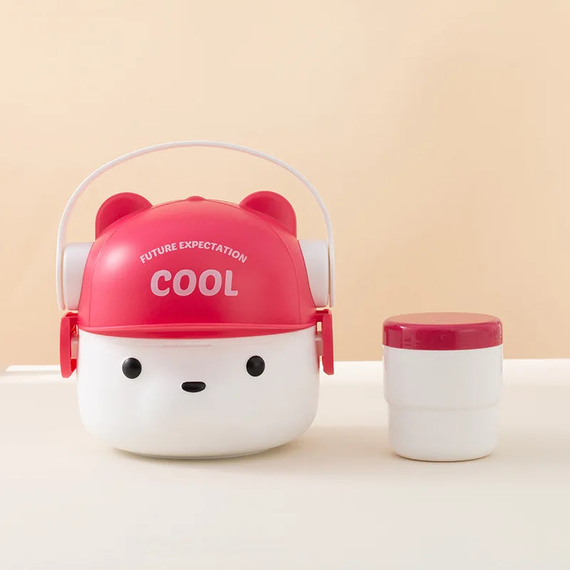 Edelstahl Lunchbox 304 - Auslaufsicher & Mikrowellengeeignet für Schule