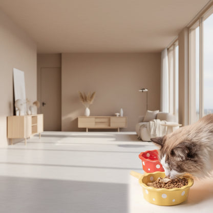 Keramik Futternapf für Katzen | Rutschfest & Hygienisch