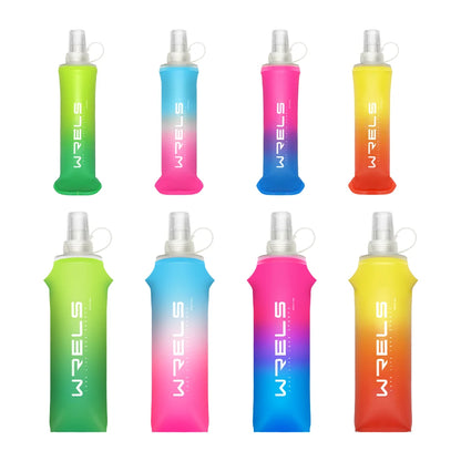 Sport TPU Faltflasche 250ml/500ml - Ultraleicht für Laufen, Marathon & Outdoor - 8 Farben