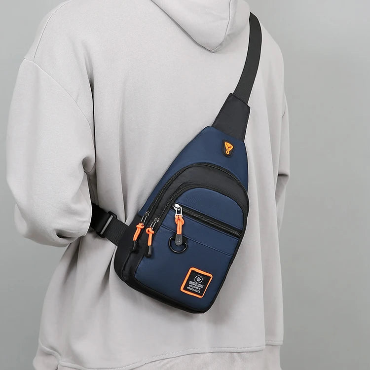 Wasserdichte Crossbody-Tasche für Männer – Für Wandern, Radfahren & Reisen