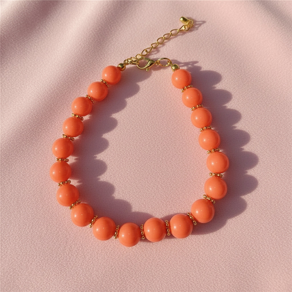 Buntes Perlen-Halsband für Hunde & Katzen – Handgefertigt, verstellbar & edles Design