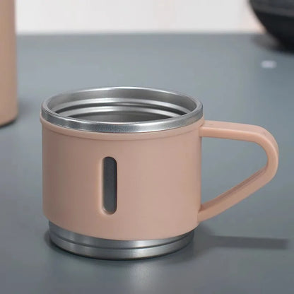 Thermoflasche 500ml Edelstahl - Vakuumisoliert für Kaffee & Tee