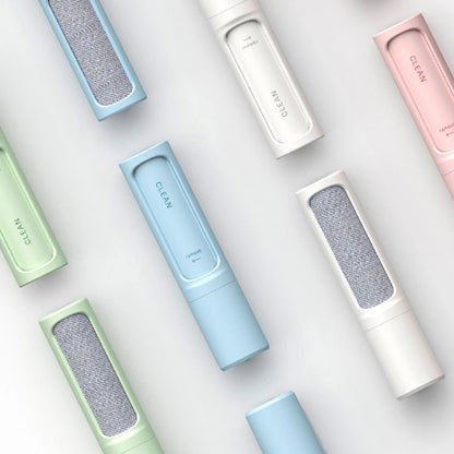 2-in-1 Pet Hair Remover Lint Roller - Reusable &amp; Self-Cleaning for Clothes &amp; Furniture