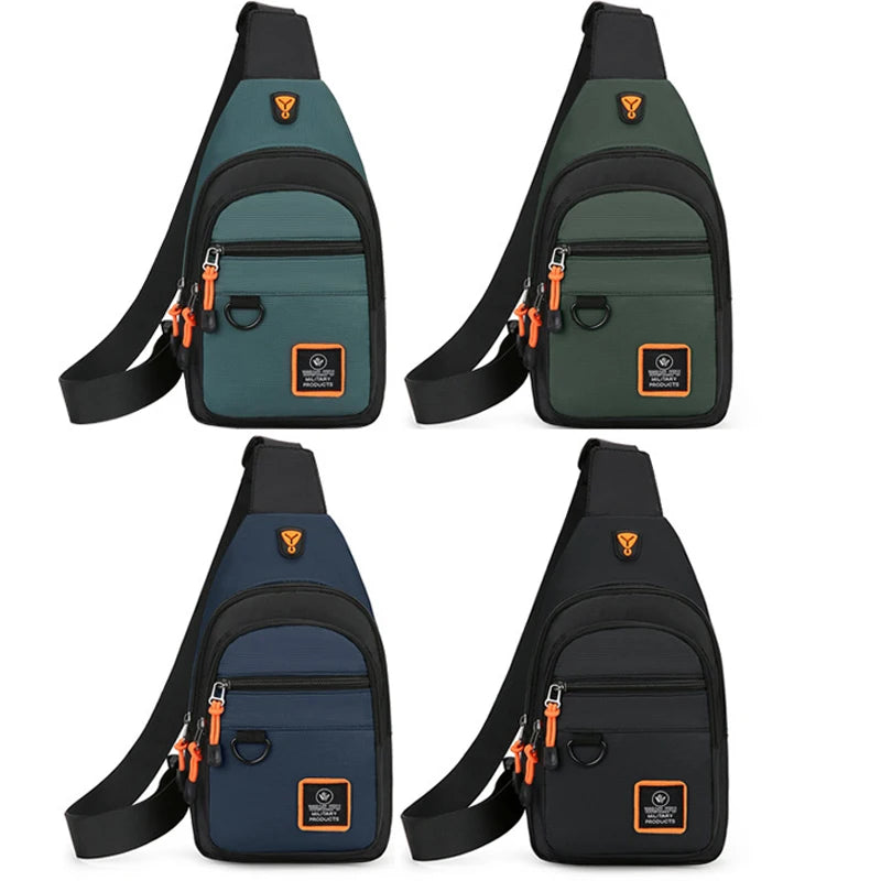Wasserdichte Crossbody-Tasche für Männer – Für Wandern, Radfahren & Reisen