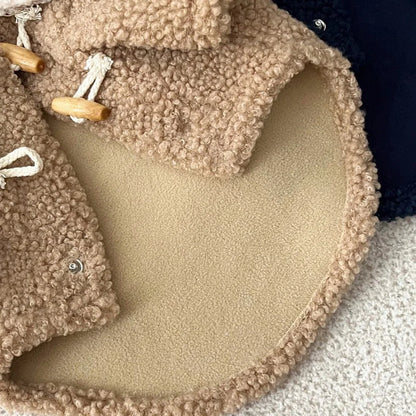 Wärmender Hundemantel mit Fellkragen – kuscheliger Wintermantel für kleine & mittelgroße Hunde