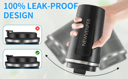 Edelstahl Thermobecher 510ml mit LED Temperaturanzeige – Auslaufsicher to go