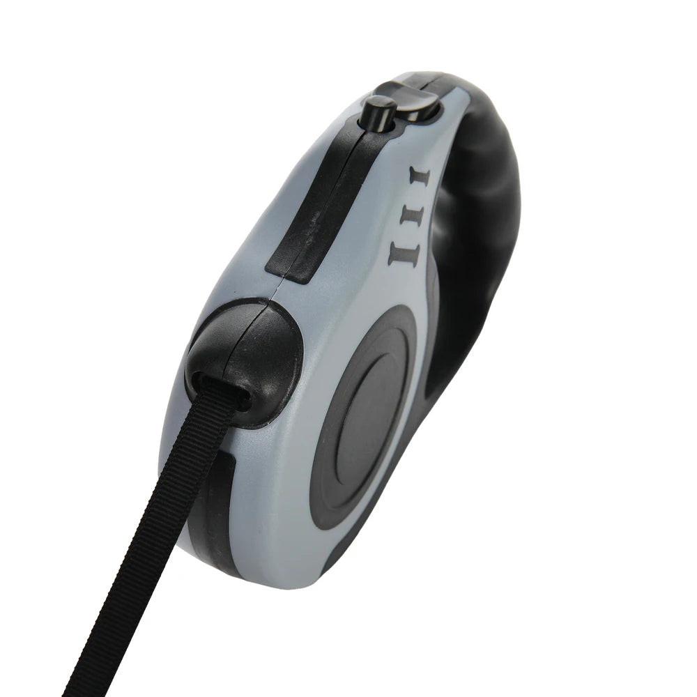 Automatische Hundeleine 3 m – Ausziehbare Nylon-Leine für kleine & mittelgroße Hunde