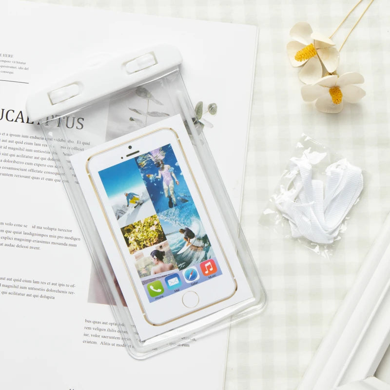 Wasserdichte Handyhülle mit Airbag – Schwimmen & Wassersport (iPhone/Samsung)