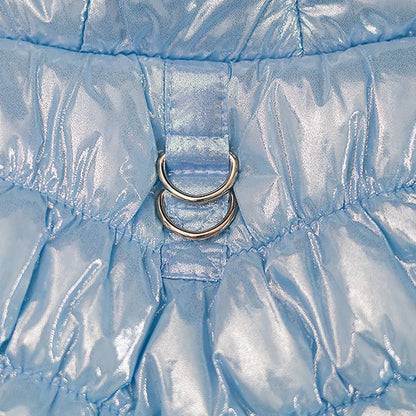 Warmer Wintermantel für kleine Hunde – winddicht, weich & mit Fellkragen