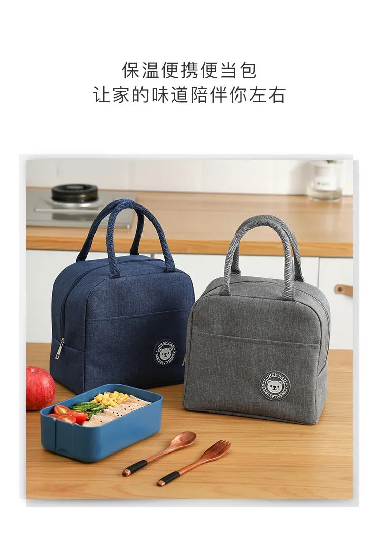 Isolierte Lunchtasche 8L – Kühltasche für Arbeit, Schule & Picknick