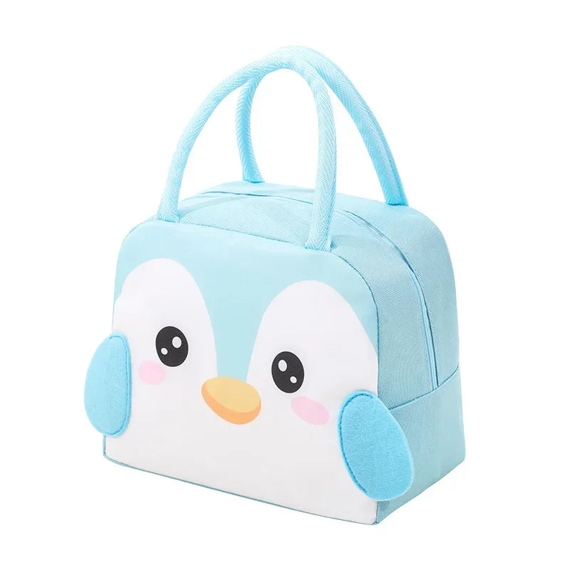 Isolierte Lunchbox-Tasche Kinder - 3D Cartoon Thermotasche für Schule
