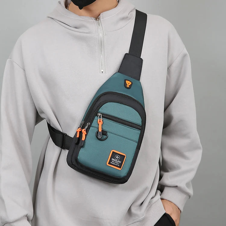 Wasserdichte Crossbody-Tasche für Männer – Für Wandern, Radfahren & Reisen