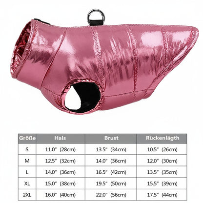 Wasserdichte Winterjacke für Hunde – warm, reflektierend & winddicht – ideal für Französische Bulldoggen & Chihuahua