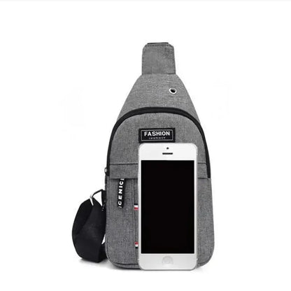 Wasserdichte Bauchtasche für Herren – Verstellbar für Sport, Wandern & Reisen