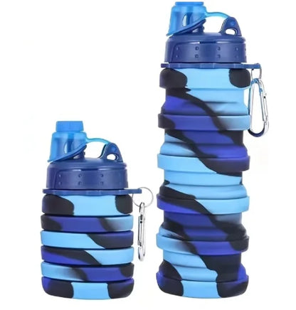 Faltbarer Silikonbecher 350ml - Ultraleicht & Platzsparend für Camping, Reisen & Outdoor