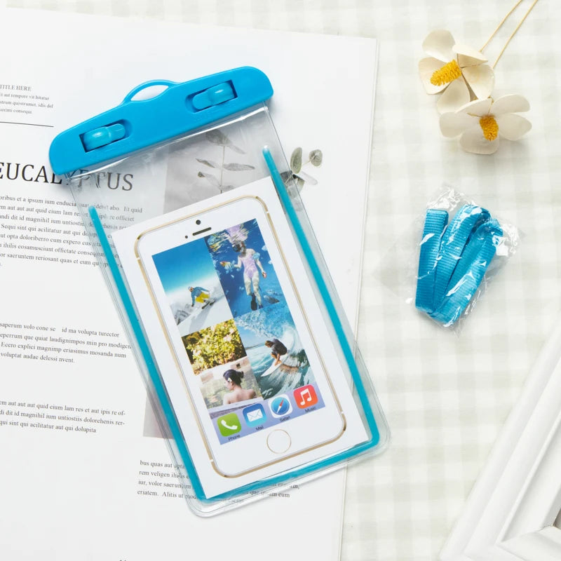 Wasserdichte Handyhülle mit Airbag – Schwimmen & Wassersport (iPhone/Samsung)