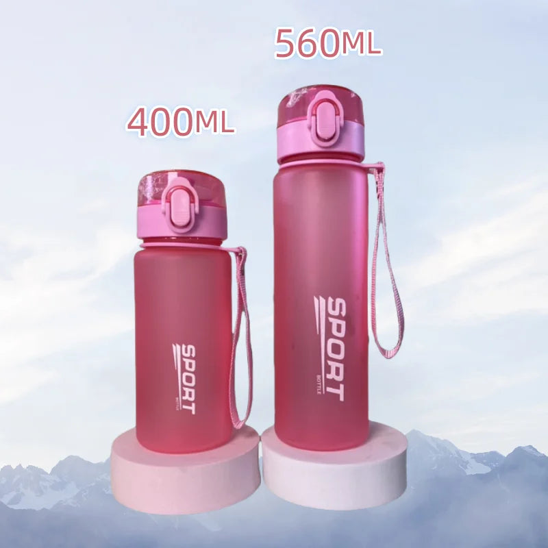 BPA-freie Sport-Trinkflasche 400ml/560ml – Auslaufsicher für Wandern, Fitness & Outdoor
