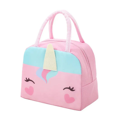 Isolierte Lunchbox-Tasche Kinder - 3D Cartoon Thermotasche für Schule
