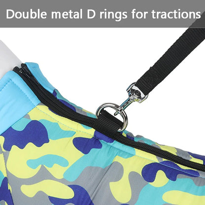 Wasserdichte Winterjacke für Hunde – Warm & Gefüttert für Chihuahua, Bulldogge & Mops