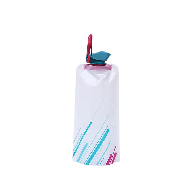 Faltbare Wasserflasche 700ml - Ultraleicht & Platzsparend für Sport, Outdoor & Reisen