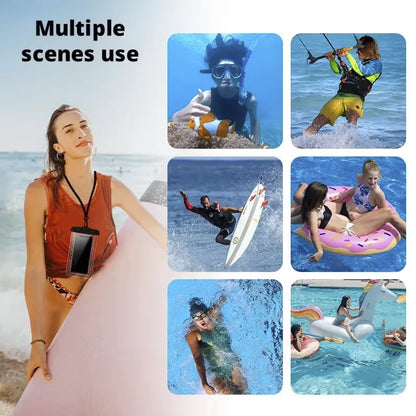 Wasserdichte Handyhülle mit Airbag – Schwimmen & Wassersport (iPhone/Samsung)
