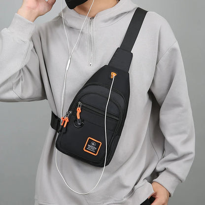 Wasserdichte Crossbody-Tasche für Männer – Für Wandern, Radfahren & Reisen