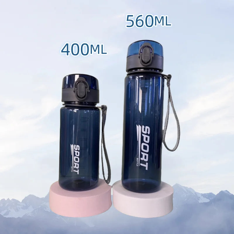 BPA-freie Sport-Trinkflasche 400ml/560ml – Auslaufsicher für Wandern, Fitness & Outdoor