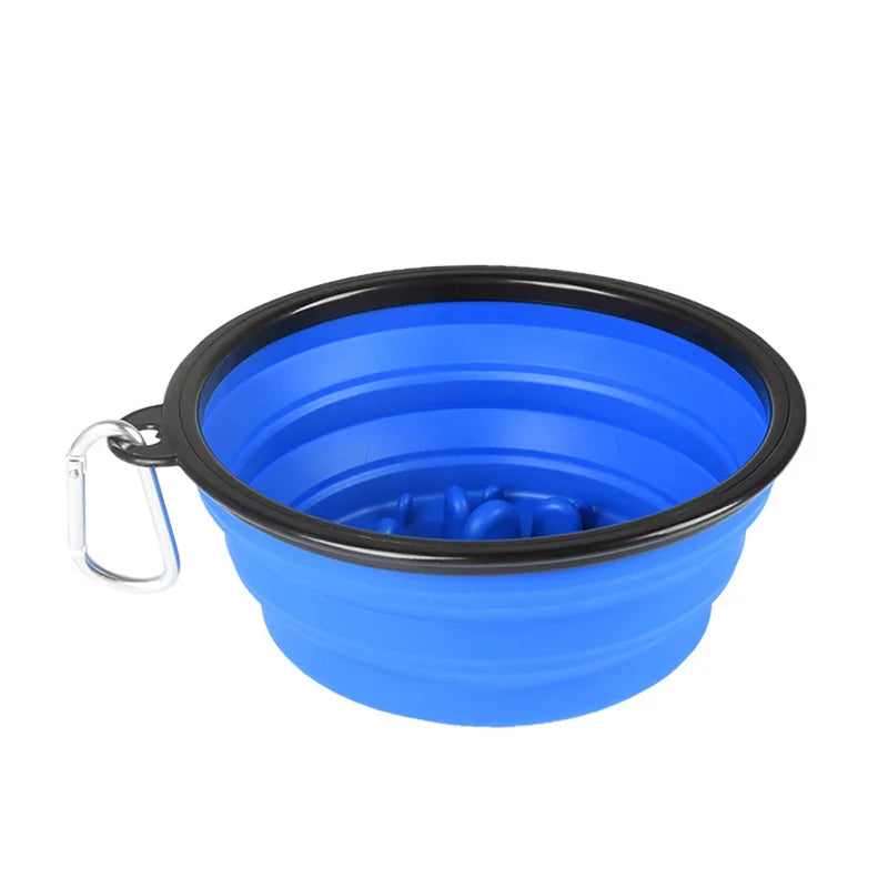 Hundenapf Trinkflasche 1L - Faltbar & Tragbar für Unterwegs