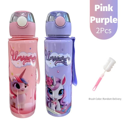 Cartoon Weltraumbecher 700ml - Niedliche Trinkflasche für Kinder & Erwachsene - 8 Farben