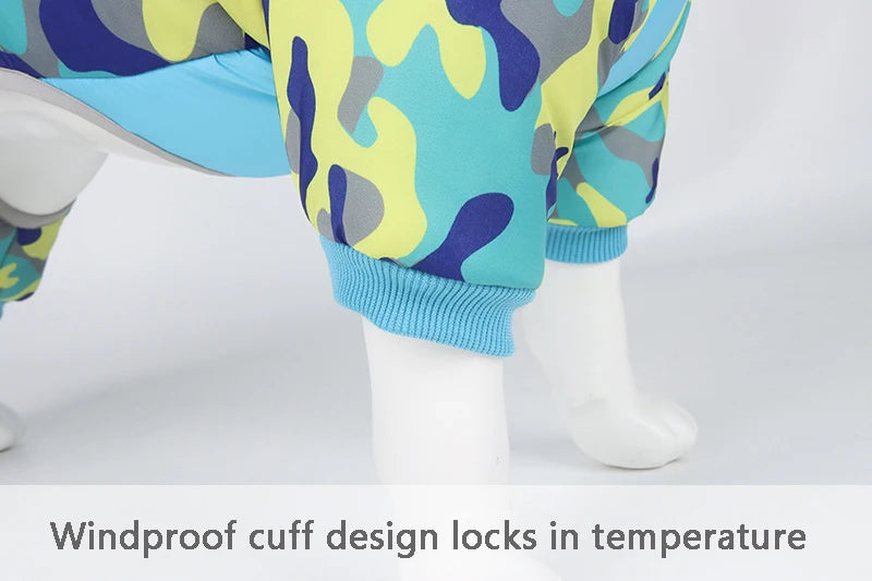 Wasserdichte Winterjacke für Hunde – Warm & Gefüttert für Chihuahua, Bulldogge & Mops