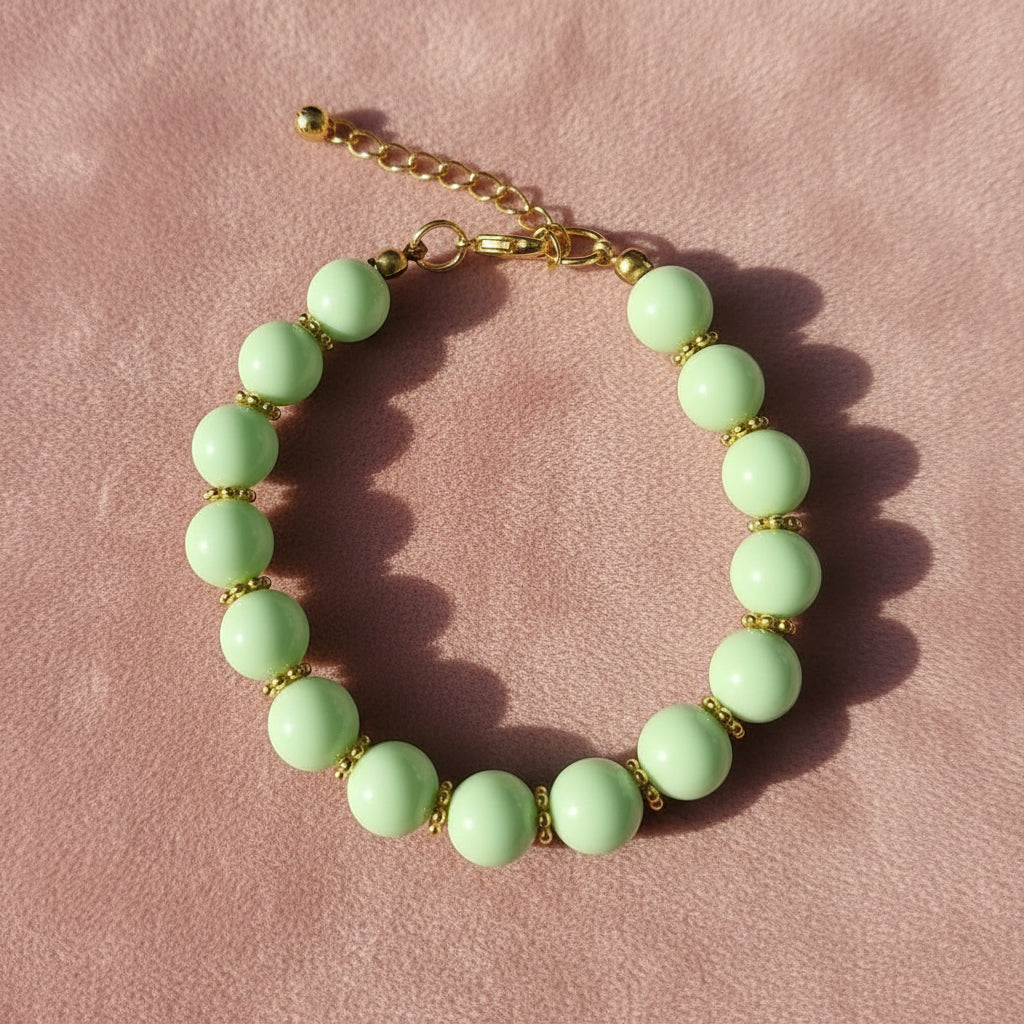 Buntes Perlen-Halsband für Hunde & Katzen – Handgefertigt, verstellbar & edles Design