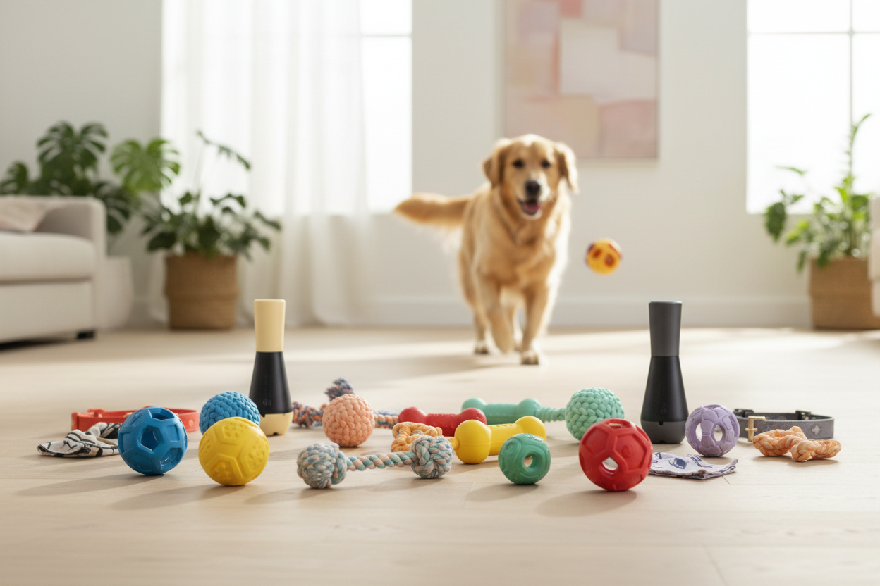 Hundespielzeug Collection Banner